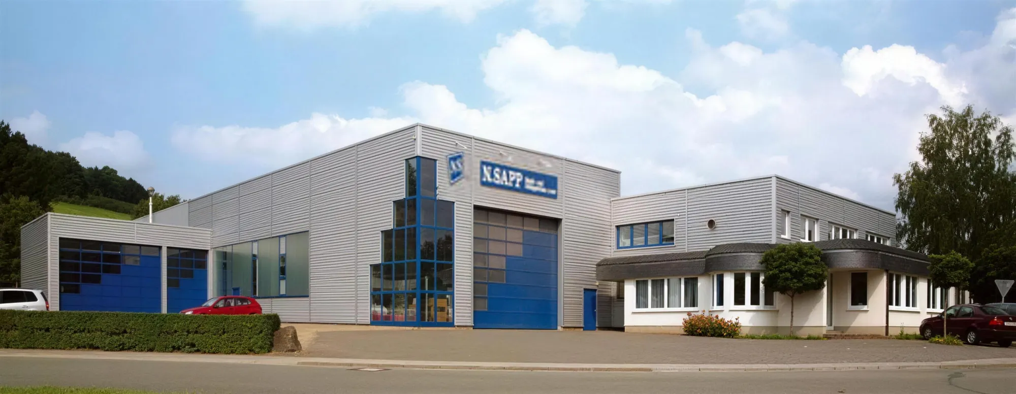 Firmengebäude von Norbert Sapp Im Wennetal in Eslohe-Bremke
